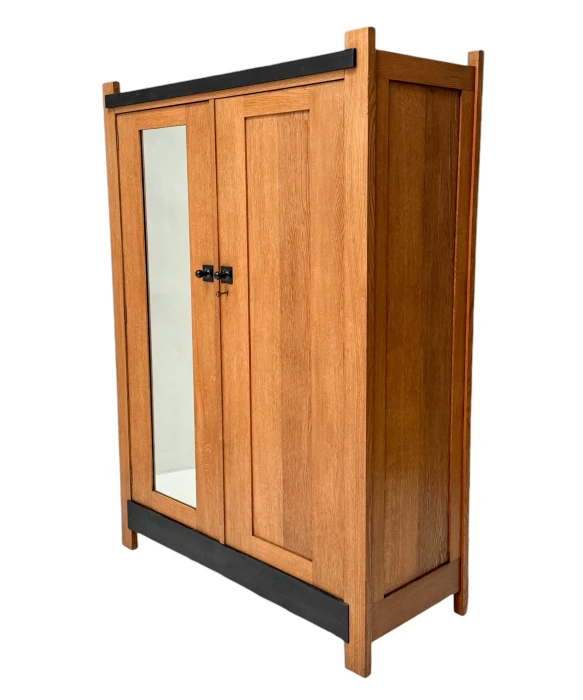 Art Deco Modernist Armoire or Wardrobe by Hendrik Wouda for Pander, 1924